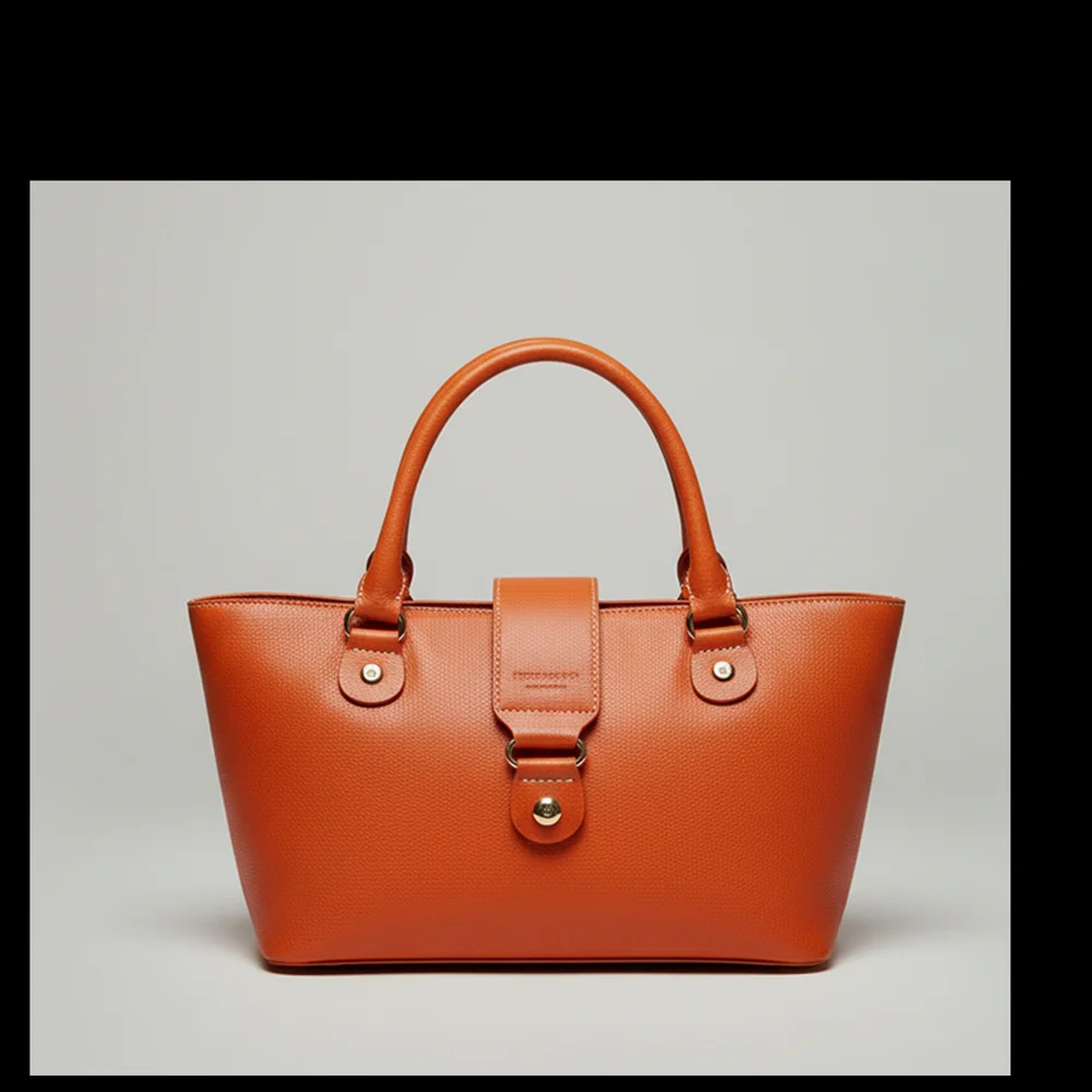 Kate Spade Orange Leather Satchel – Polka Dot Interior| MSRP $298